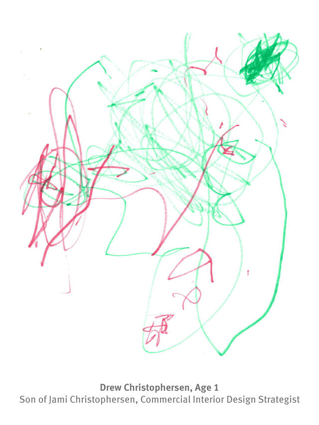 Christmas drawing for Pigott holiday card